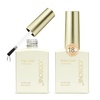 image:imageJODSONE No Wipe Base and Top Coat Gel Set 2Pcs 18ML Clear GelTop Coat Set
